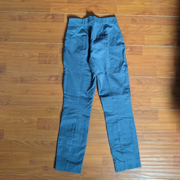 Everlane Side Zip Work Pant, Slate Grey - Picture 4 of 7